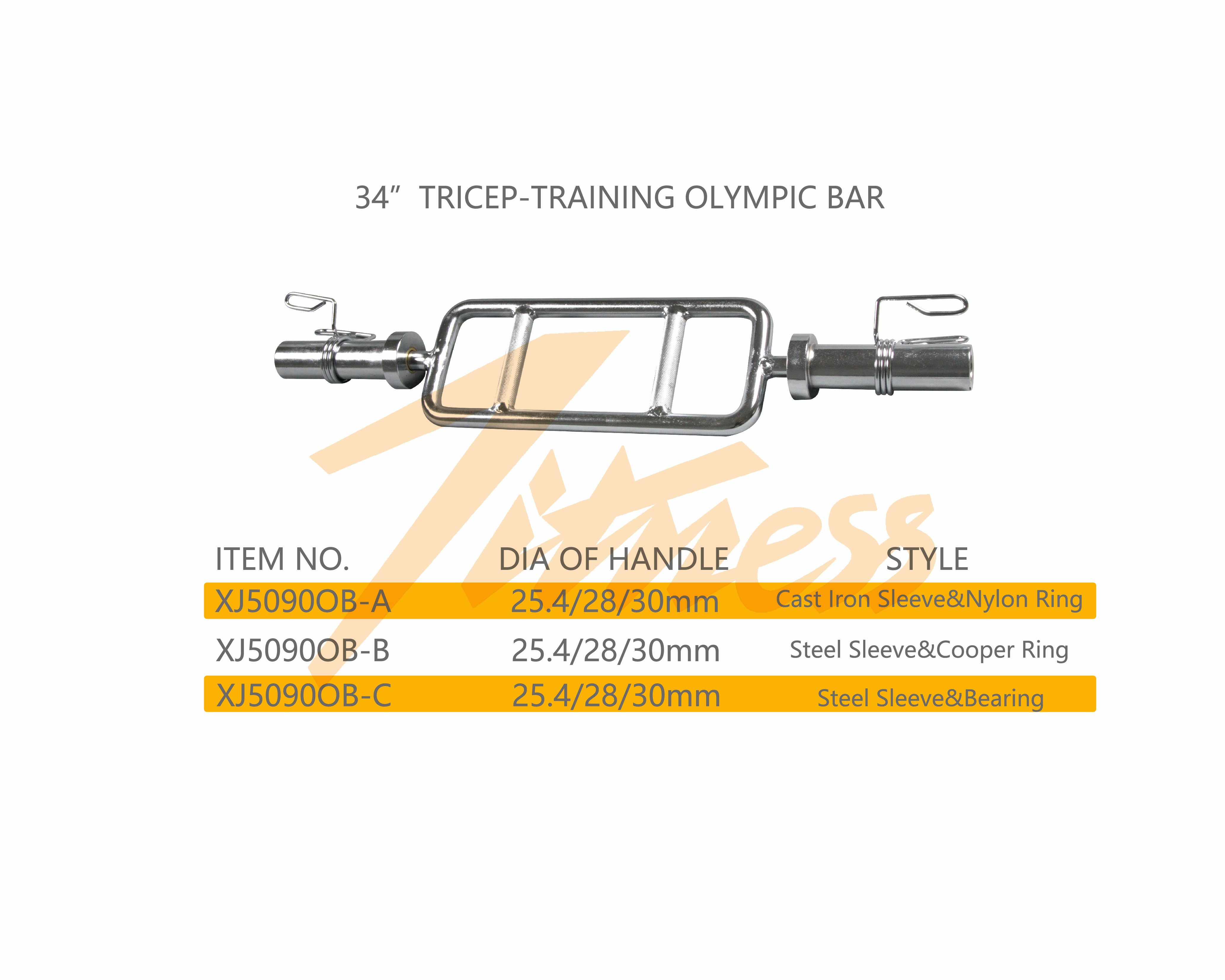TRICEP-TRAINING OLYMPIC BAR