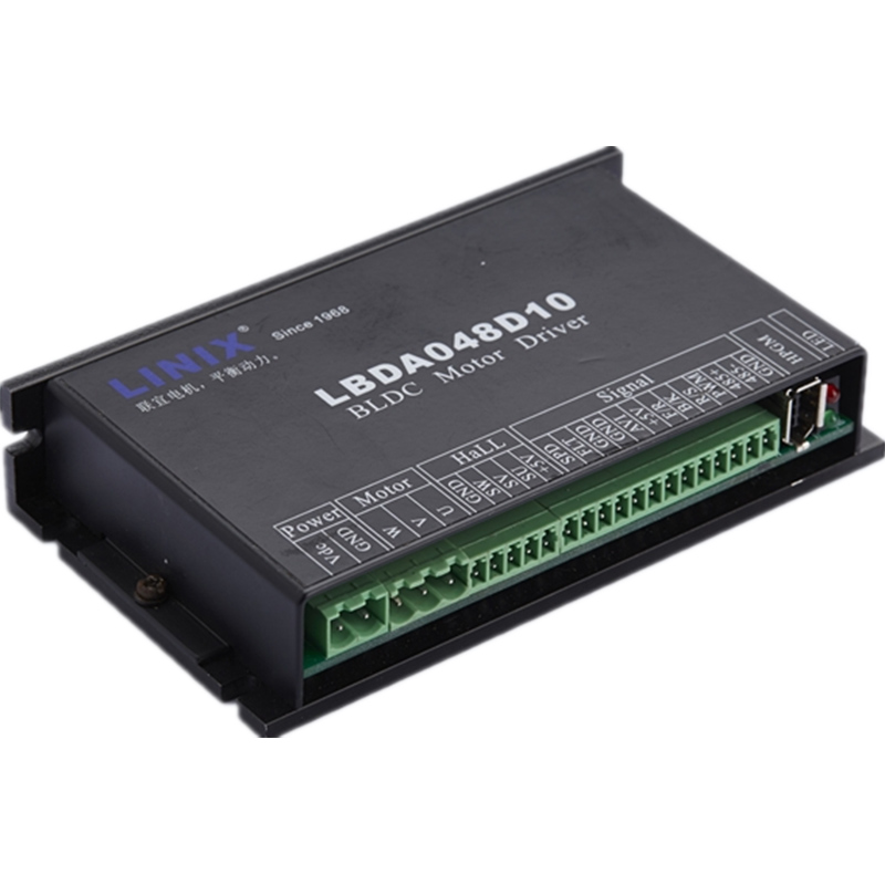 Intelligent brushless DC motor driver