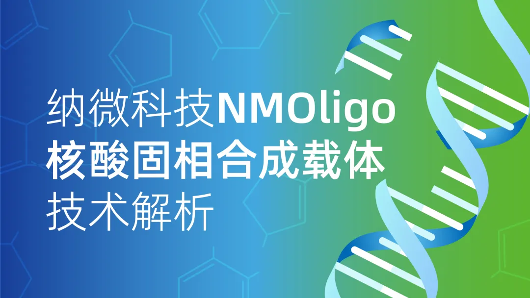 纳微科技NMOligo核酸固相合成载体技术解析