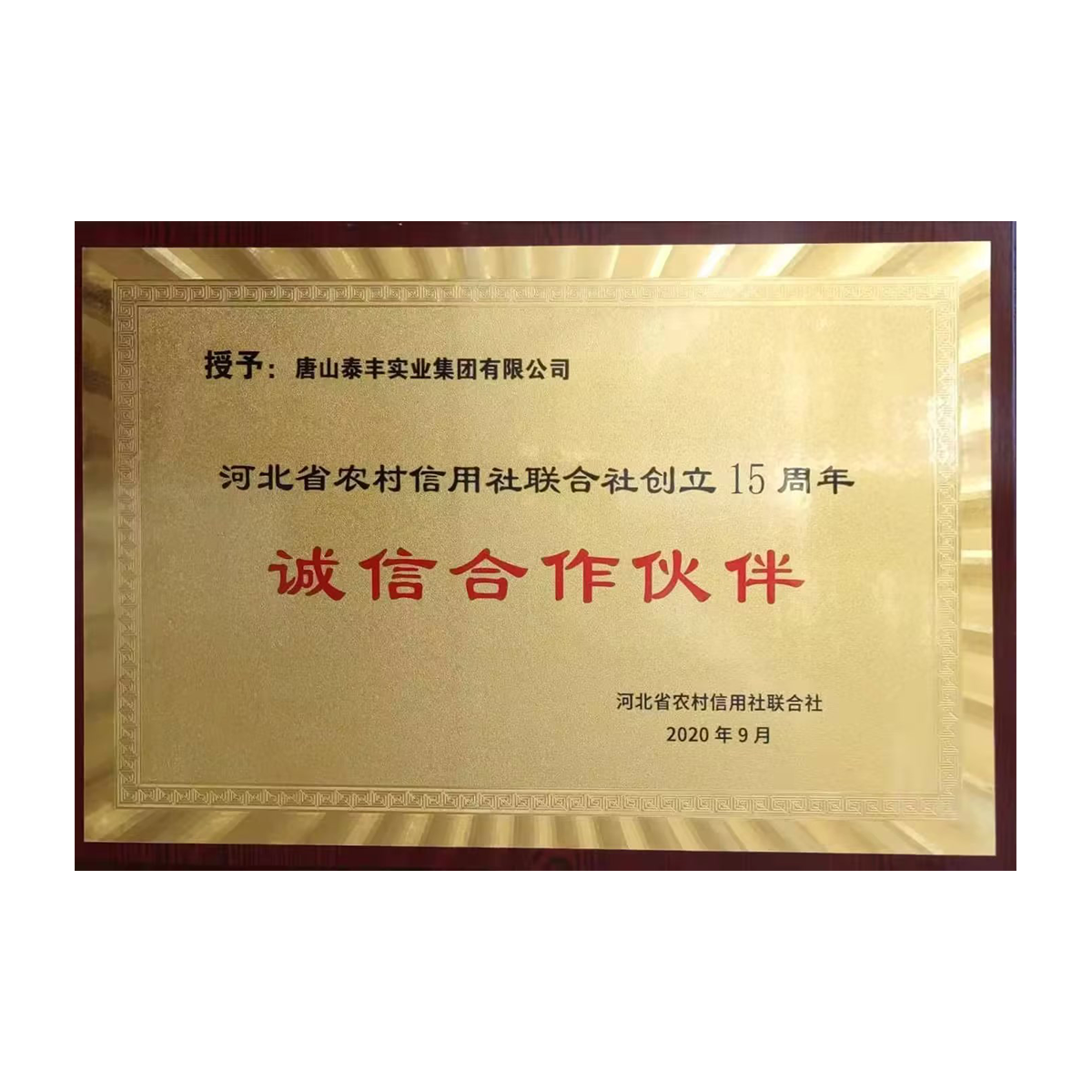 诚信合作伙伴
