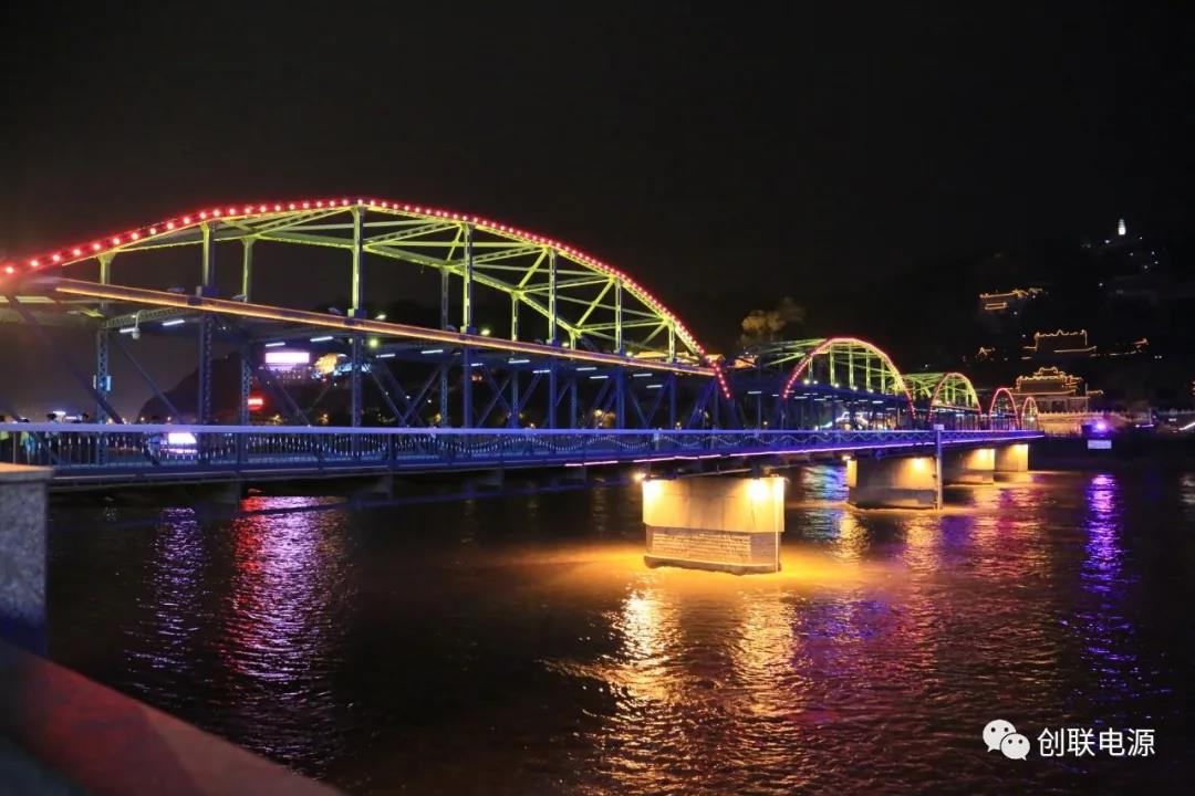 Lanzhou Zhongshan Bridge lighting Project