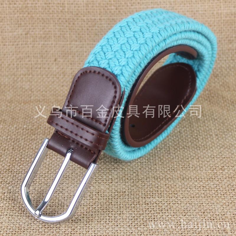 Cotton knit pin buckle