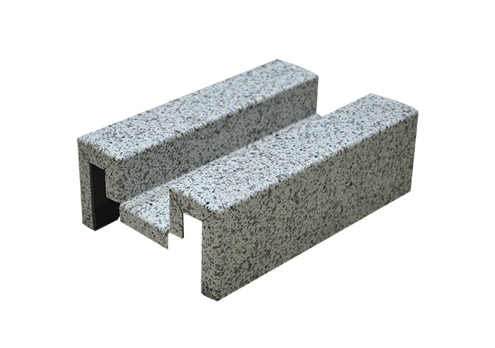 Imitation stone aluminum veneer