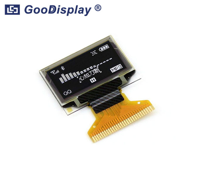 0.96 inch OLED display panel wide temperature, GDON0096PGW