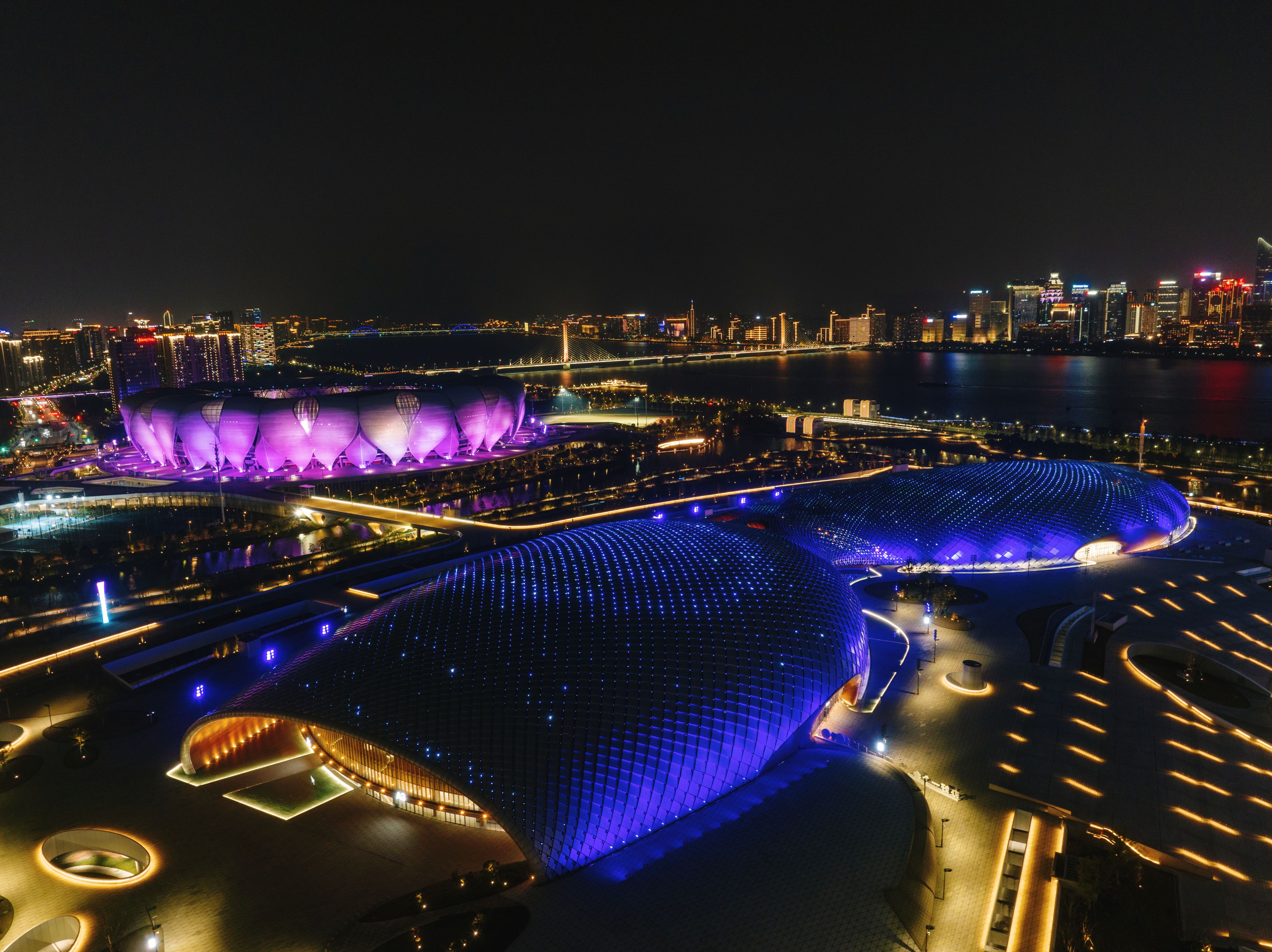 杭州奥体中心体育馆和游泳馆、综合训练馆照明设计