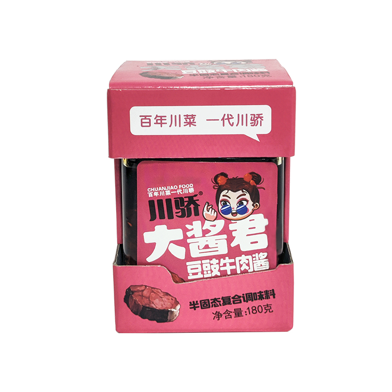 川骄牛肉豆豉酱180g
