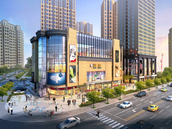 Changsha Runyuan Commercial Plaza Shading Project