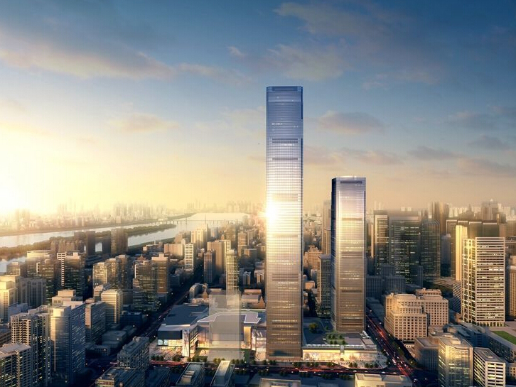 Changsha IFS International Financial Center Daylighting Roof Shading Project