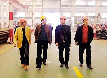 Marzo de 2007 - El director Teng Shengguang, de la División de Materiales de Sinopec, vino a nuestra empresa para examinar el caso.